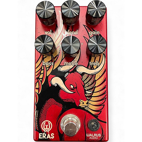 Used Walrus Audio Eras Five-State Distortion Effects Pedal Red Effect Pedal