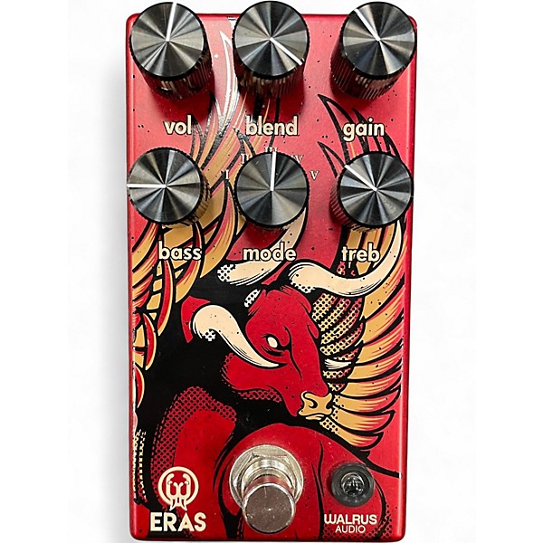 Used Walrus Audio Eras Five-State Distortion Effects Pedal Red Effect Pedal