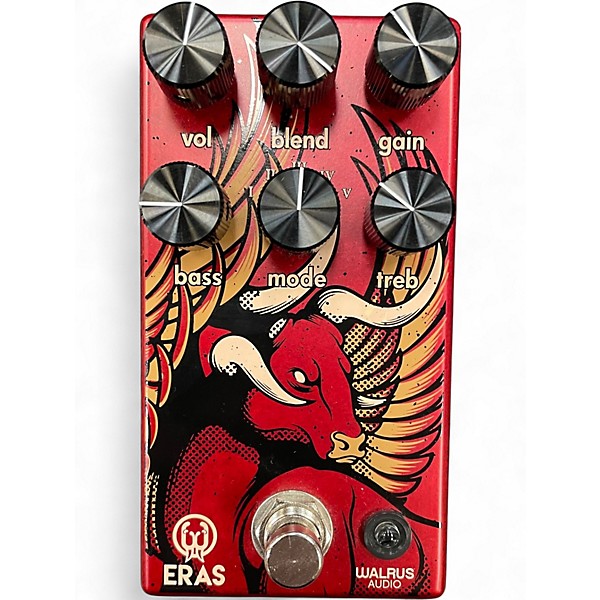 Used Walrus Audio Eras Five-State Distortion Effects Pedal Red Effect Pedal