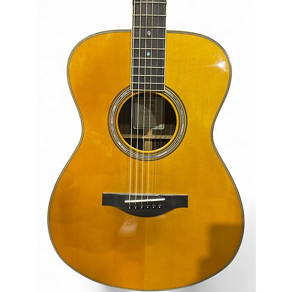 Used Yamaha LSTA Natural Acoustic Electric Guitar