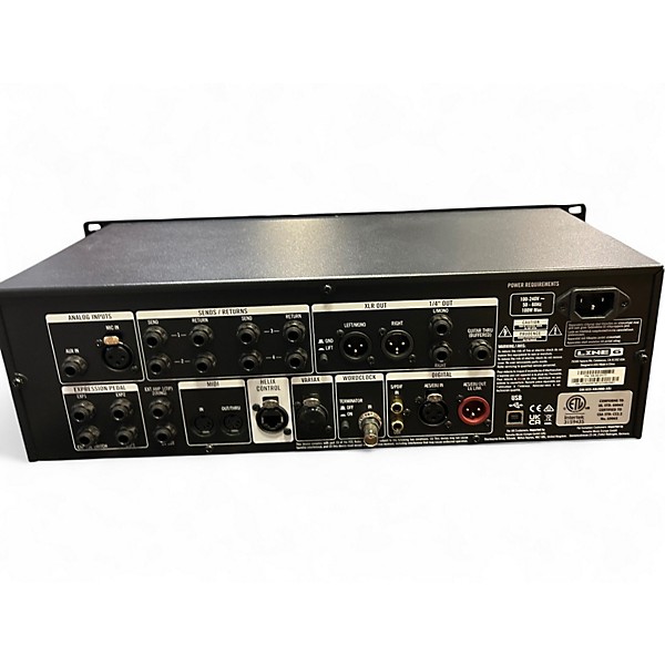 Used Line 6 HELIX RACK with FOOT CONTROLLER Effect Processor