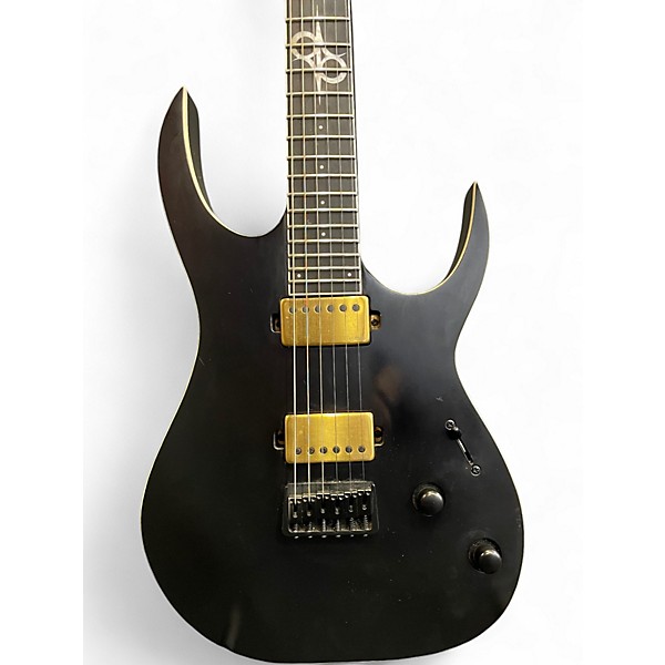 Used Solar Guitars A1.6 BLACK Solid Body Electric Guitar