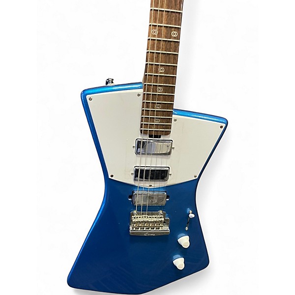 Used Sterling by Music Man STV60 St. Vincent Signature Baltic Blue Solid Body Electric Guitar
