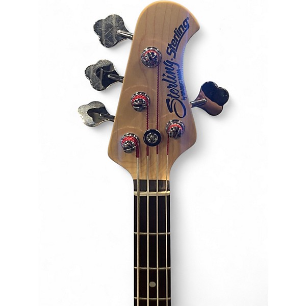 Used Sterling by Music Man SB14 Blue Pearl Electric Bass Guitar