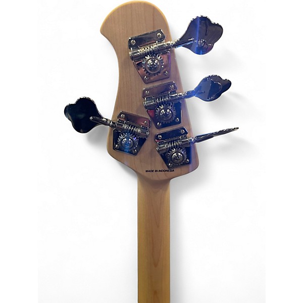 Used Sterling by Music Man SB14 Blue Pearl Electric Bass Guitar