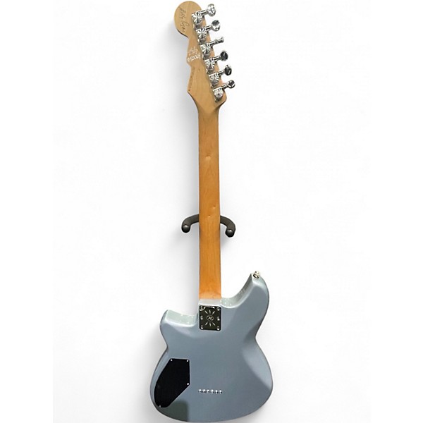 Used Reverend Billy Corgan Z-One Metallic Silver Freeze Solid Body Electric Guitar