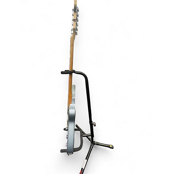 Used Reverend Billy Corgan Z-One Metallic Silver Freeze Solid Body Electric Guitar