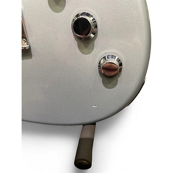 Used Reverend Billy Corgan Z-One Metallic Silver Freeze Solid Body Electric Guitar