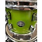 Used PDP by DW 4 Piece New Yorker Green Sparkle Drum Kit