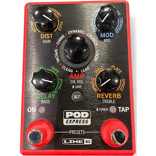 Used Line 6 Pocket Pod Express Amp Modeler Effect Processor