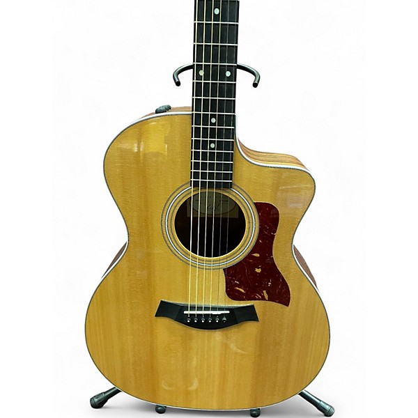 Used Taylor 214CE Natural Acoustic Electric Guitar