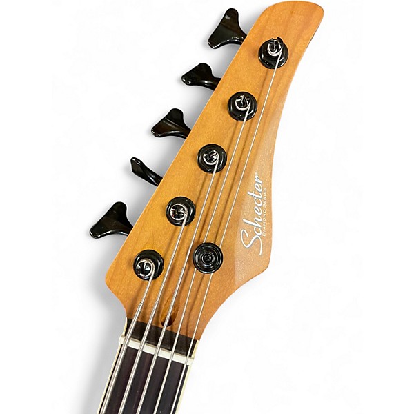 Used Schecter Guitar Research C-5 STANDARD Charcoal Electric Bass Guitar