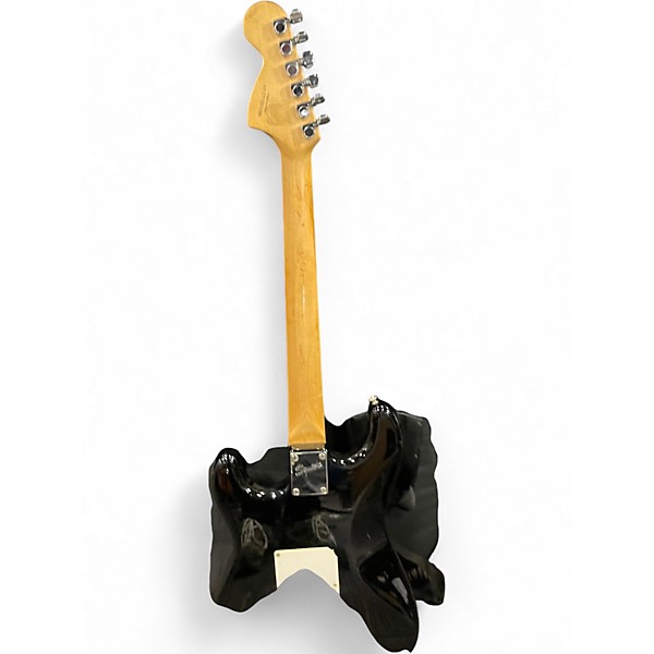 Used Squier Stratocaster HSS Black Solid Body Electric Guitar