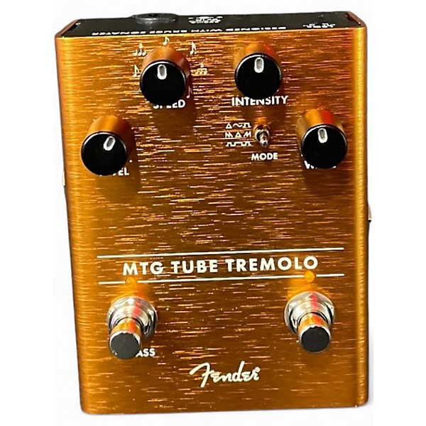 Used Fender MTG TUBE TREMOLO Effect Pedal