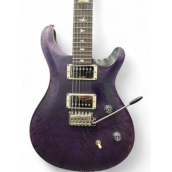 Used 2023 PRS CE24 Trans Purple Solid Body Electric Guitar