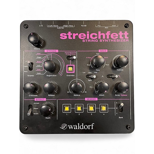 Used Waldorf Streichfett String Synthesizer Synthesizer