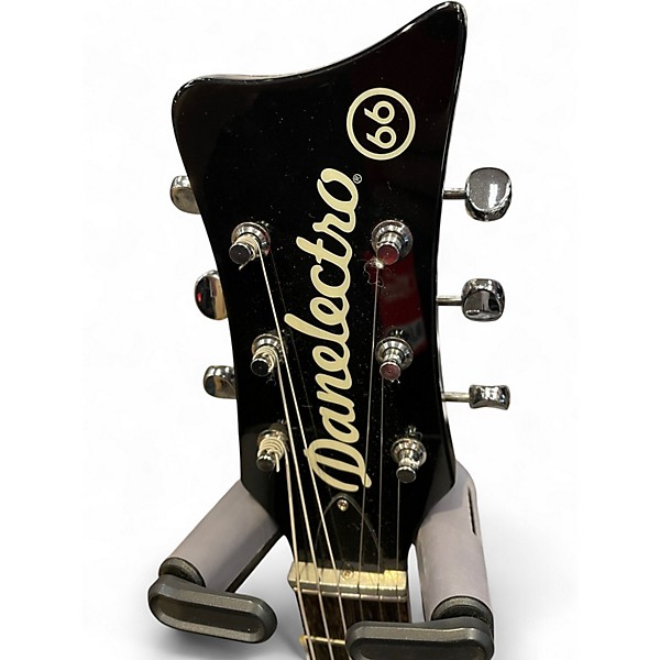 Used Danelectro 66 2 Tone Sunburst Hollow Body Electric Guitar