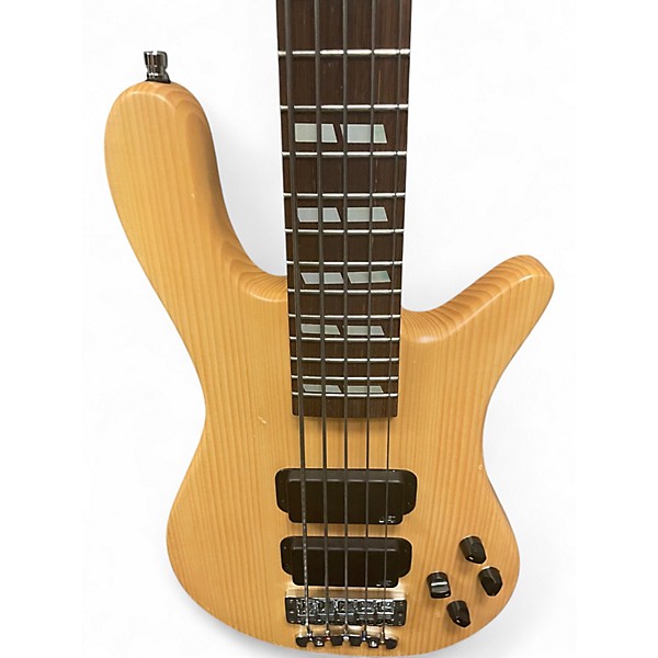 Used RockBass by Warwick Streamer Natural Electric Bass Guitar