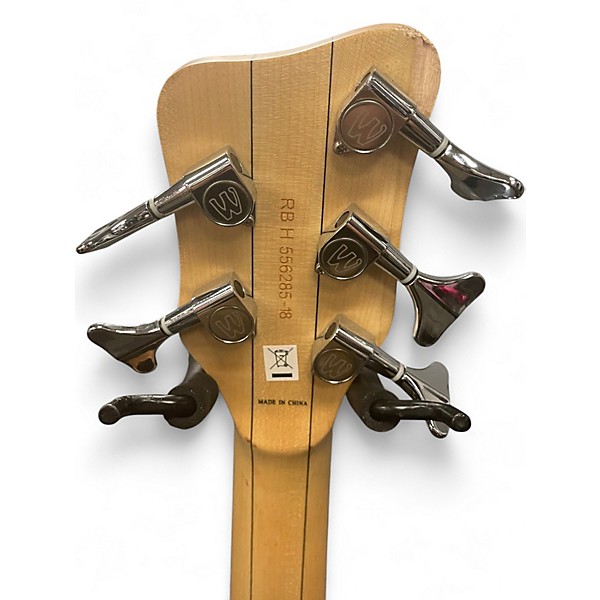 Used RockBass by Warwick Streamer Natural Electric Bass Guitar