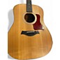 Used Taylor 110E Natural Acoustic Electric Guitar