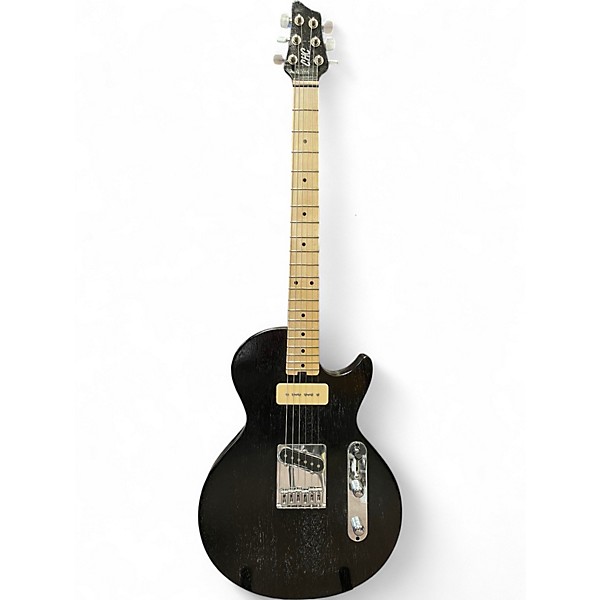 Used Chc Guitars LP STYLE P90/S DOGHAIR BLACK Solid Body Electric Guitar