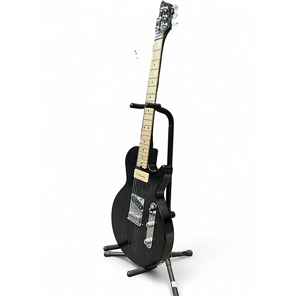 Used Chc Guitars LP STYLE P90/S DOGHAIR BLACK Solid Body Electric Guitar