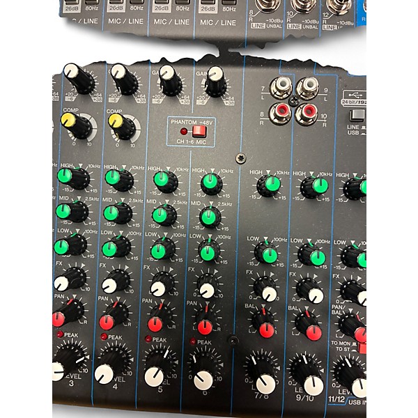 Used Yamaha mg12xuk Powered Mixer | Guitar Center