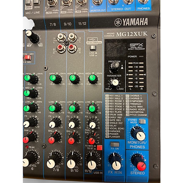 Used Yamaha mg12xuk Powered Mixer | Guitar Center