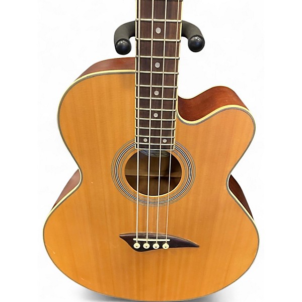Used Dean EABC Natural Acoustic Bass Guitar