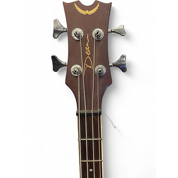 Used Dean EABC Natural Acoustic Bass Guitar