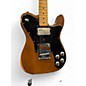 Vintage 1974 Fender Telecaster Custom Mocha Solid Body Electric Guitar