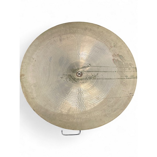 Vintage 1970s Zyn Cymbals 22in Thin Ride Cymbal
