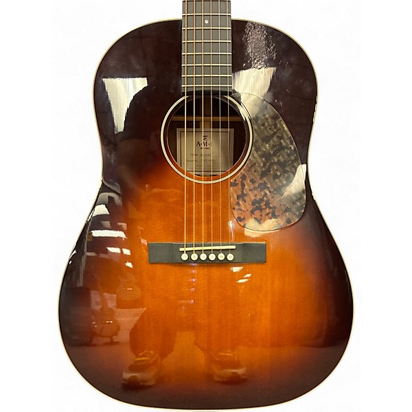 Used Ami JM-AG45 Vintage Sunburst Acoustic Guitar