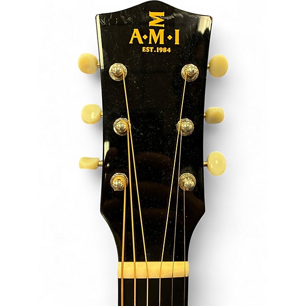 Used Ami JM-AG45 Vintage Sunburst Acoustic Guitar