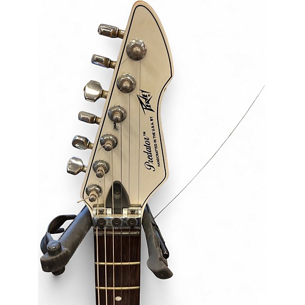 Vintage 1987 Peavey USA Predator Antique White Solid Body Electric Guitar