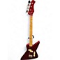 Used Hondo H880 Red Electric Bass Guitar thumbnail