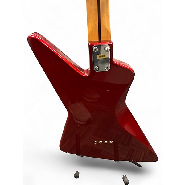Used Hondo H880 Red Electric Bass Guitar