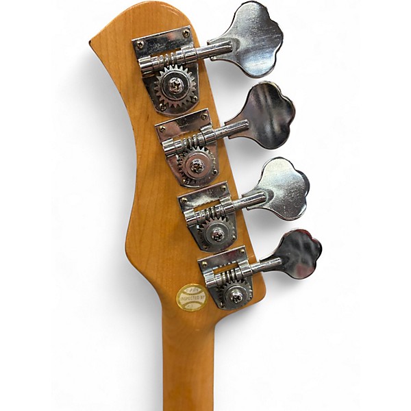 Used Hondo H880 Red Electric Bass Guitar