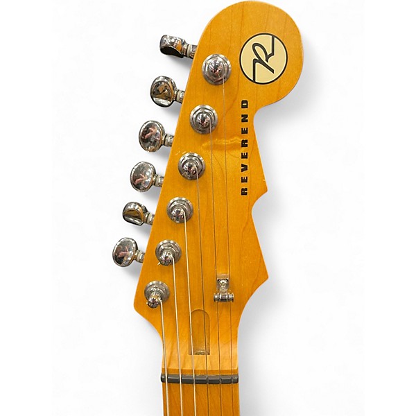 Used Reverend Buckshot Black Solid Body Electric Guitar