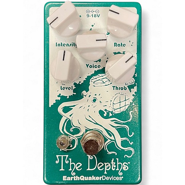 Used EarthQuaker Devices The Depths Optical Vibe Machine Effect Pedal
