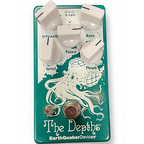 Used EarthQuaker Devices The Depths Optical Vibe Machine Effect Pedal