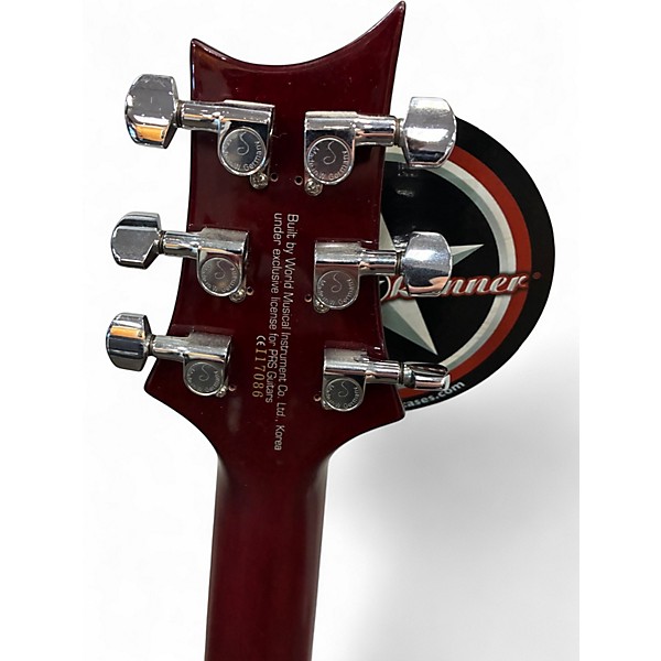 Used PRS SE Soapbar I Vintage Cherry Solid Body Electric Guitar