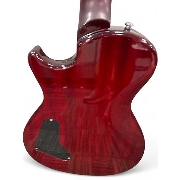 Used PRS SE Soapbar I Vintage Cherry Solid Body Electric Guitar