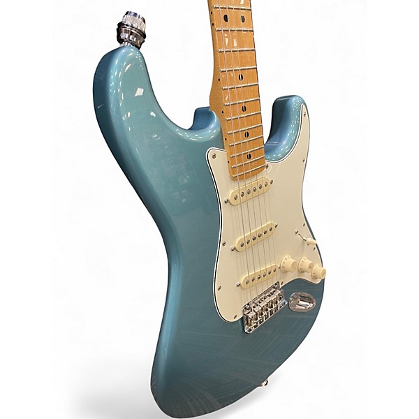 Used 2017 Fender Player Stratocaster w/ Maple Fretboard Tidepool Solid Body Electric Guitar