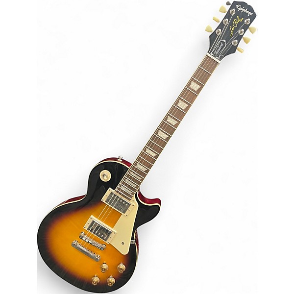 Used 2023 Epiphone Inspired by Gibson Custom 1959 Les Paul Standard Tobacco Burst Solid Body Electric Guitar