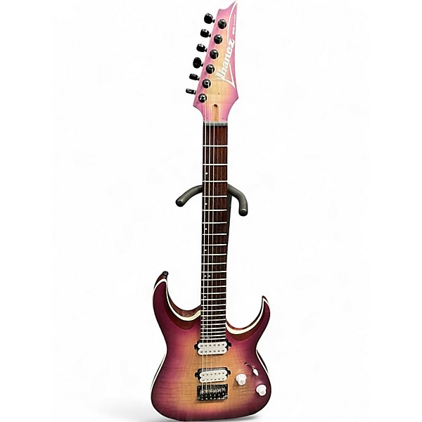 Used Ibanez RGA42FM PURPLE BURST Solid Body Electric Guitar