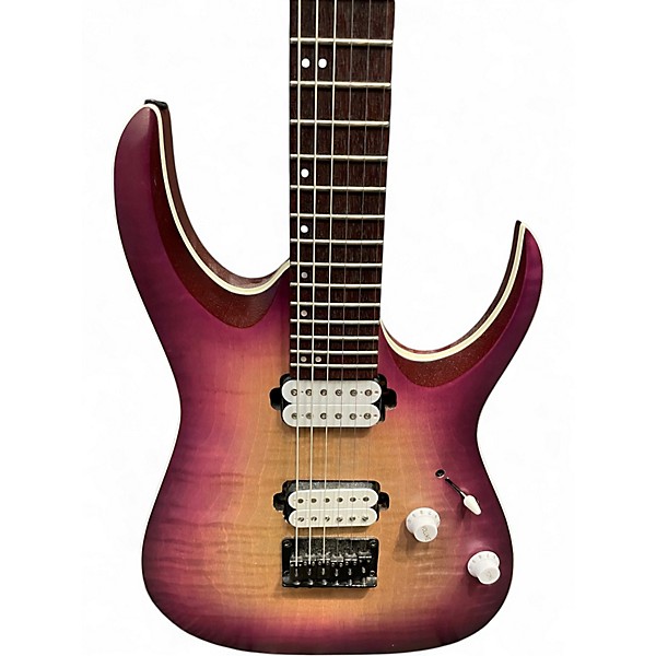 Used Ibanez RGA42FM PURPLE BURST Solid Body Electric Guitar