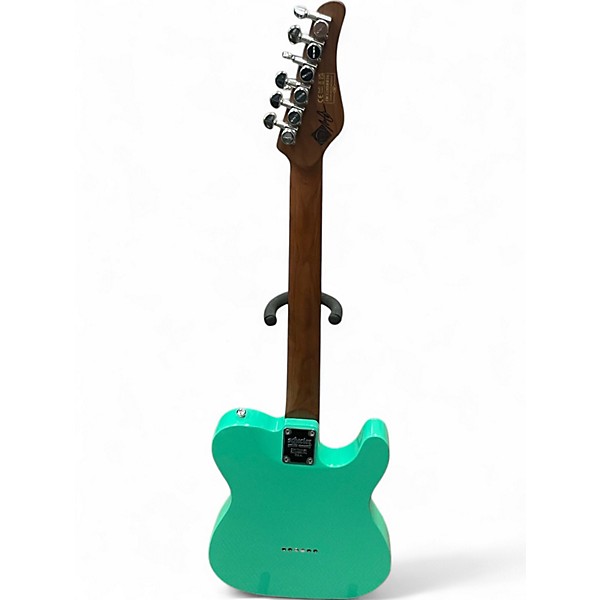 Used Schecter Guitar Research NICK JOHNSTON PT ATOMIC GREEN Solid Body Electric Guitar