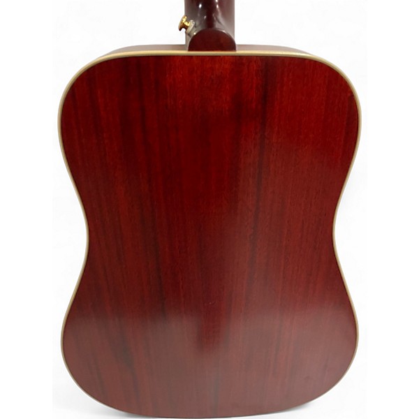 Used Epiphone hummingbird inspired by Heritage Cherry Sunburst Acoustic Electric Guitar