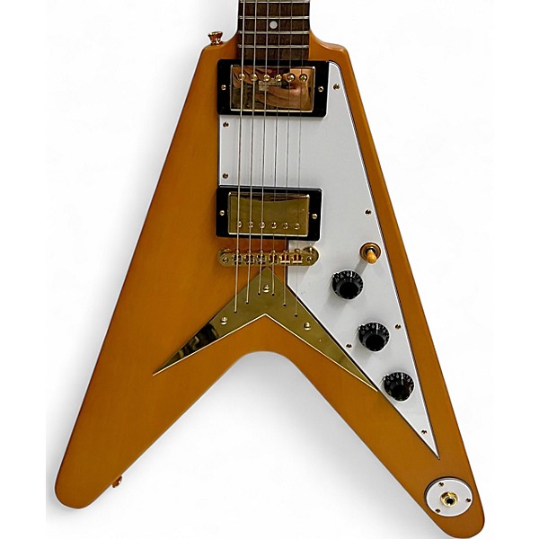 Used Epiphone '58 V INSPIRED BY KORINA AGED KORINA Solid Body Electric Guitar